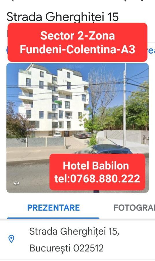 Hotel Babilon Бухарест Екстер'єр фото